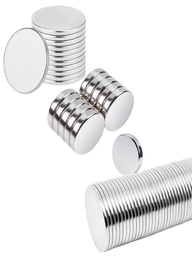 SNOOGG 8 x 2 mm Neodymium N35 disc Rare Earth Magnets for Whiteboard Fridge, Crafts, DIY, Science, Craft, Office, Students, Projects, Pack 30 Pc (Use for 14 Year Age and Above only) - Image 1
